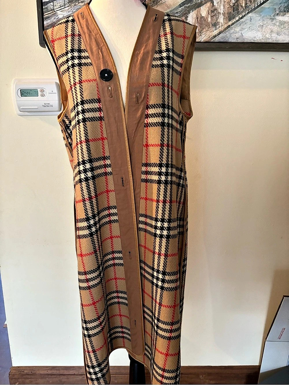 Burberry Wool coat liner vest